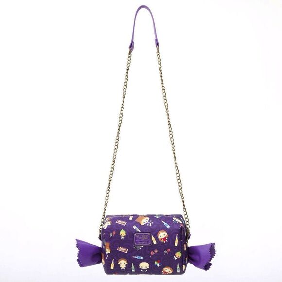 Loungefly x Willy Wonka and the Chocolate Factory Sweets Crossbody Purse Bag - Picture 1 of 2
